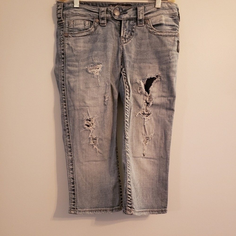 Cropped Tuesday Silver Jeans